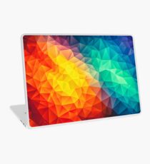 Abstract Multi Color Cubizm Painting Laptop Skin