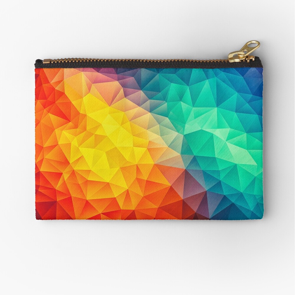 Abstract Polygon Multi Color Cubism Low Poly Triangle Pride / LGBT