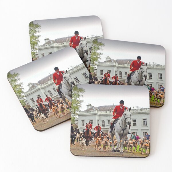 Item preview, Hound Dogs Horses West Berkshire Hunt England designed and sold by AndyEvansPhotos.
