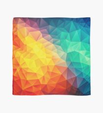 Abstract Multi Color Cubizm Painting Scarf