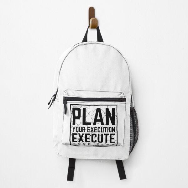 Item preview, Plan Your Execution Execute Your Plan white distressed designed and sold by KingsManKind.