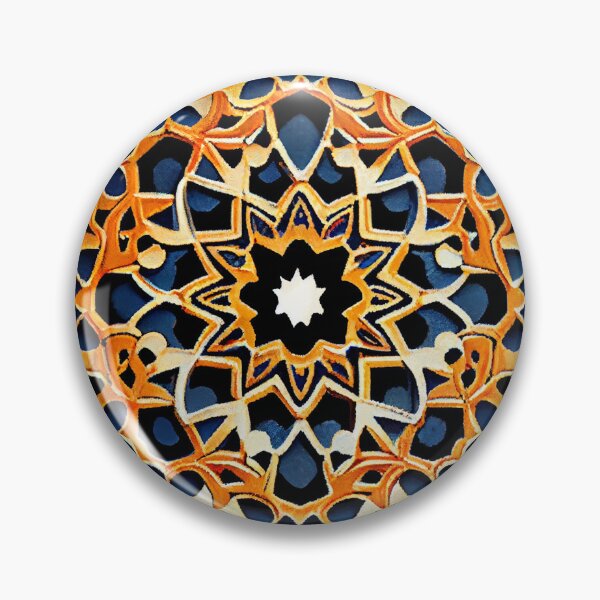 Artikelvorschau, Fine Energetic Moroccan Pattern Digital Painting entworfen und verkauft von CodeAndColors.