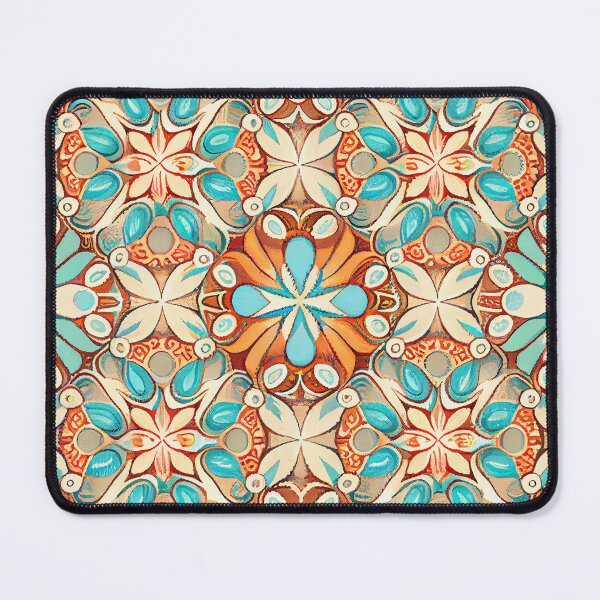 Item preview, Pale Bohemian Scandifornian Pattern Digital Painting designed and sold by CodeAndColors.