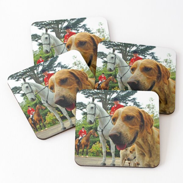 Item preview, Hound Dogs Horses West Berkshire Hunt England designed and sold by AndyEvansPhotos.
