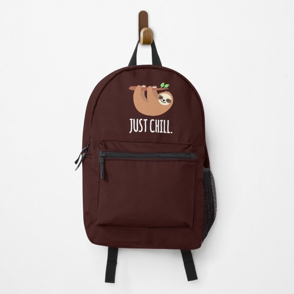 Item preview, Just Chill Lazy Sloth - Funny Sloth Quotes designed and sold by EnzoVectorism.