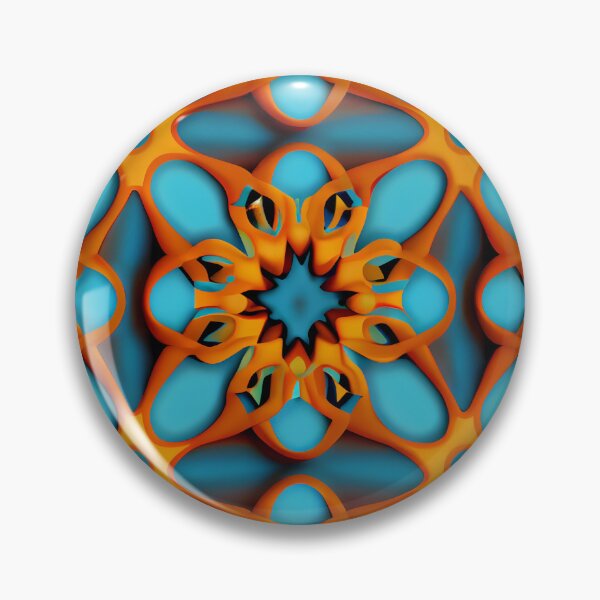 Artikelvorschau, Fine Energetic Moroccan Pattern Digital Painting entworfen und verkauft von CodeAndColors.