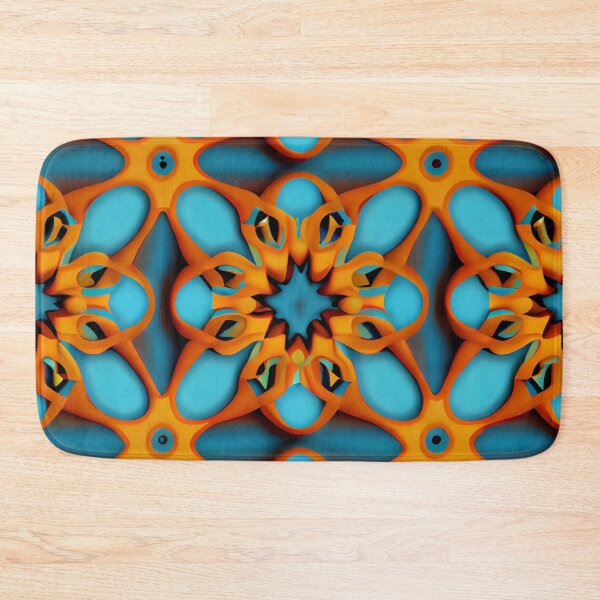 Item preview, Fine Energetic Moroccan Pattern Digital Painting designed and sold by CodeAndColors.