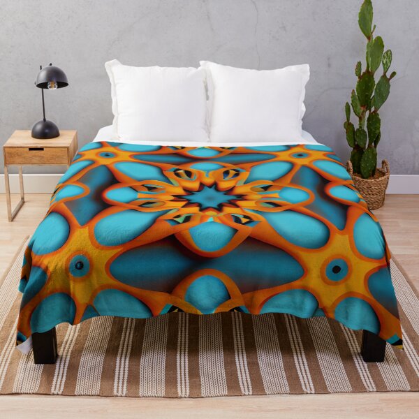 Item preview, Fine Energetic Moroccan Pattern Digital Painting designed and sold by CodeAndColors.