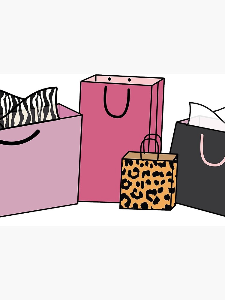 14 Shopping Bags Clipart Bundle Shopping Bag Illustration