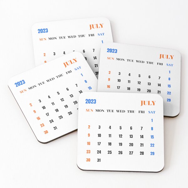 Item preview, July 2023 Calendar designed and sold by Binsagar.