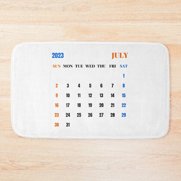 Item preview, July 2023 Calendar designed and sold by Binsagar.