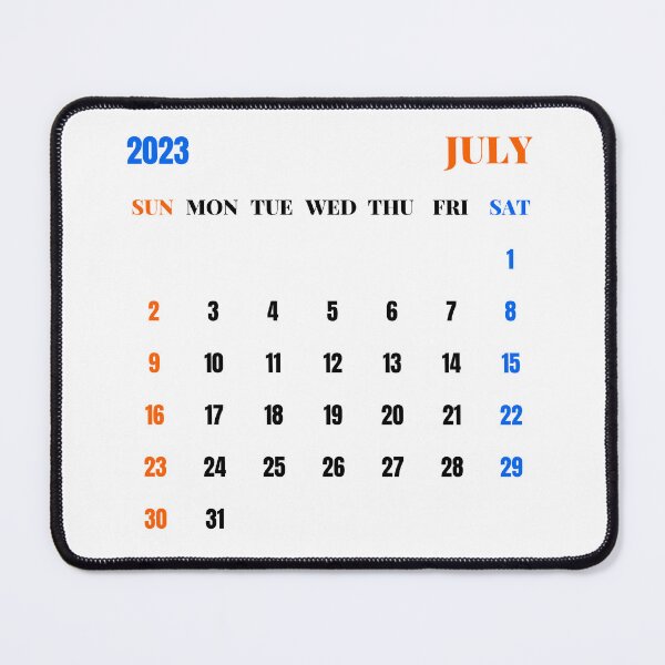 Item preview, July 2023 Calendar designed and sold by Binsagar.