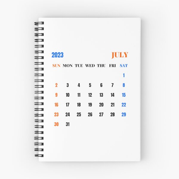 Item preview, July 2023 Calendar designed and sold by Binsagar.