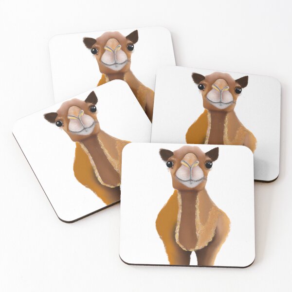 Item preview, Cute Camel Drawing designed and sold by WeHeartAnimals.