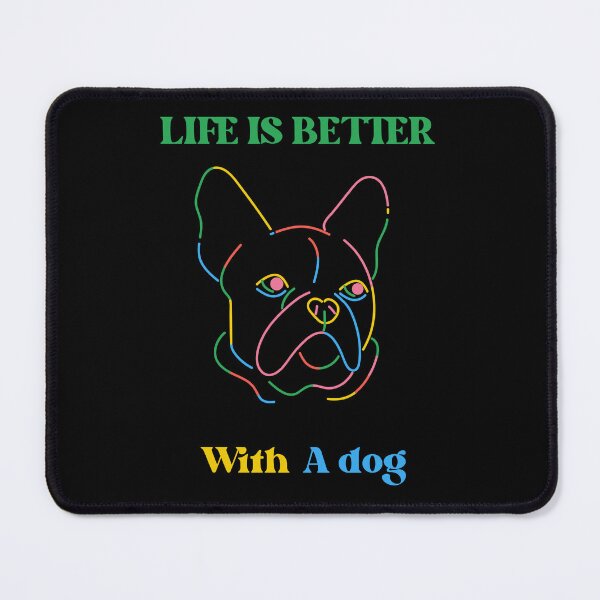 Item preview, Life is so much better with a dog designed and sold by Abeer’s Art.