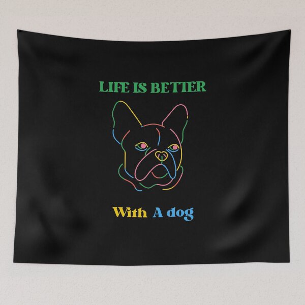 Item preview, Life is so much better with a dog designed and sold by Abeer’s Art.