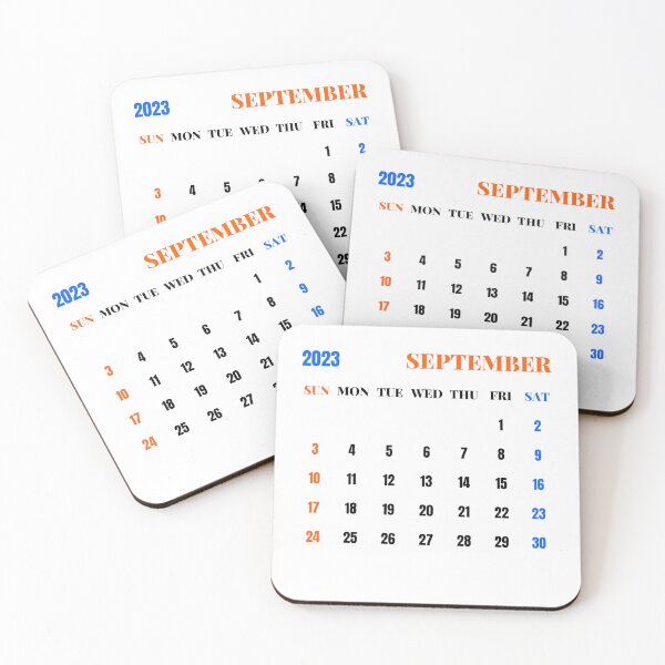 Item preview, September 2023 Calendar designed and sold by Binsagar.