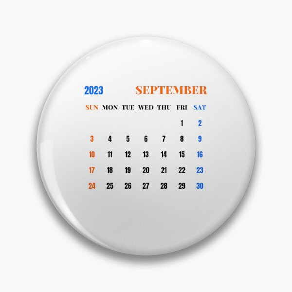 Item preview, September 2023 Calendar designed and sold by Binsagar.