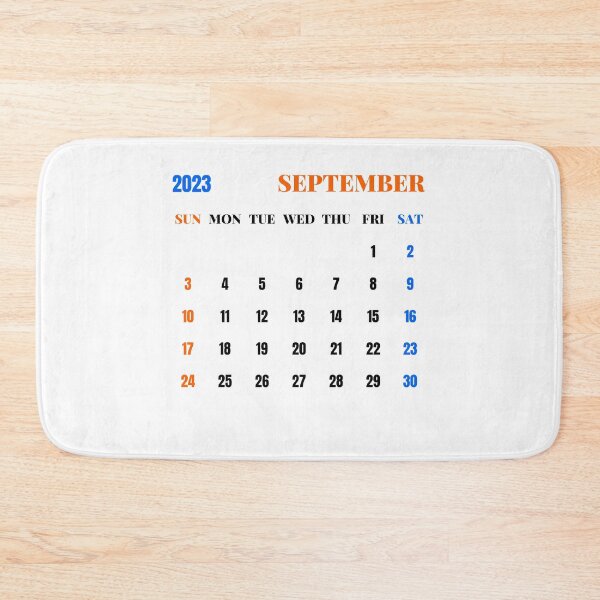 Item preview, September 2023 Calendar designed and sold by Binsagar.