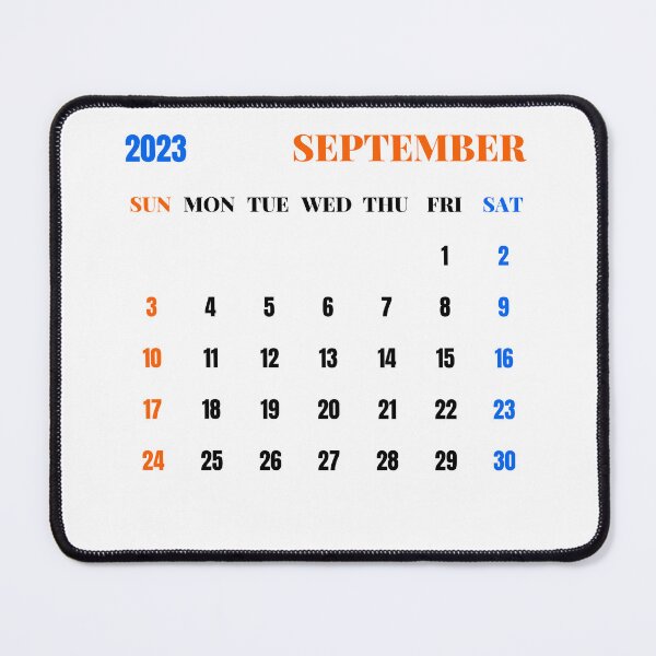 Item preview, September 2023 Calendar designed and sold by Binsagar.