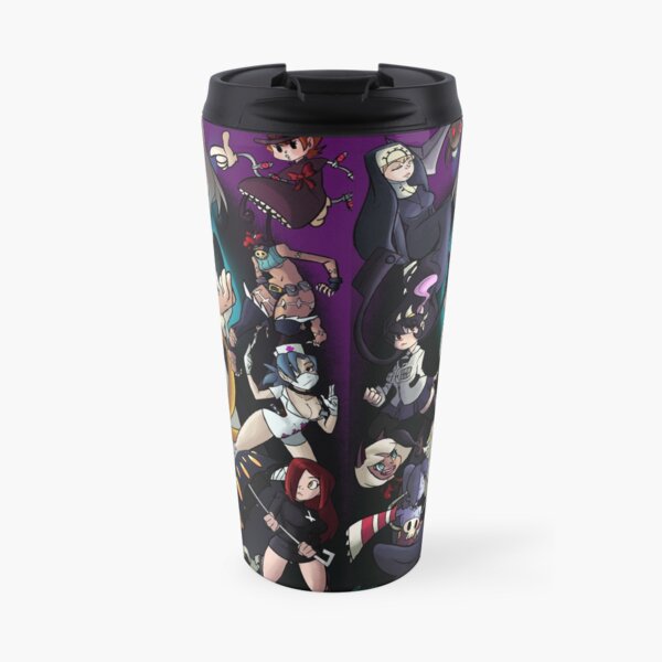 skullgirls Taza de viaje