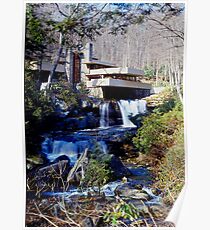 Frank Lloyd Wright Fallendes Wasser # 1 Poster