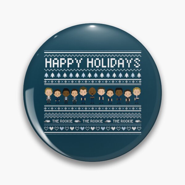Item preview, The Rookie Fam Happy Holidays | The Rookie designed and sold by gottaloveseries.