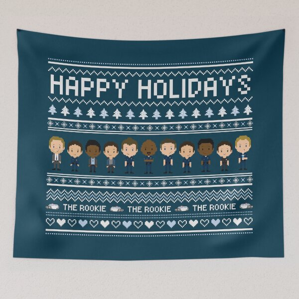 Item preview, The Rookie Fam Happy Holidays | The Rookie designed and sold by gottaloveseries.