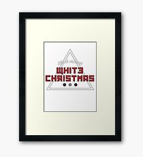 white christmas Framed Print