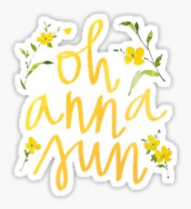 Anna Sun Sticker