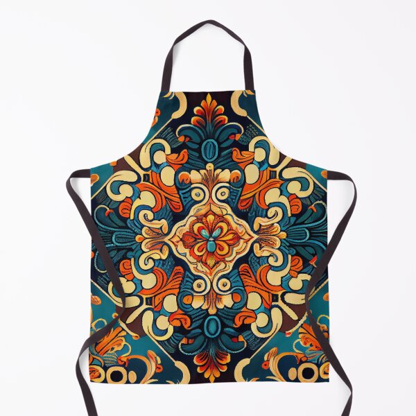Item preview, Irregular Traditional Pattern Digital Painting designed and sold by CodeAndColors.