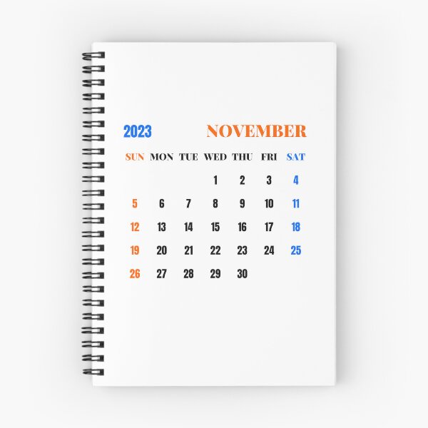Item preview, November 2023 Calendar designed and sold by Binsagar.