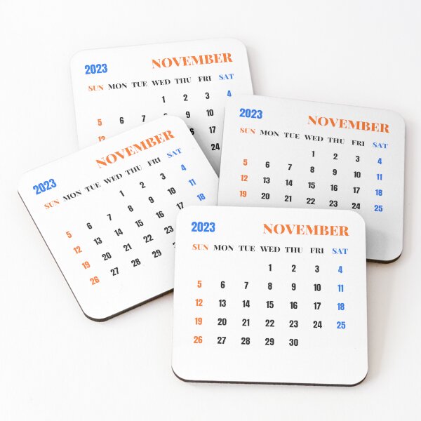 Item preview, November 2023 Calendar designed and sold by Binsagar.