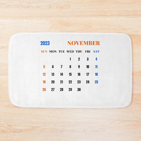 Item preview, November 2023 Calendar designed and sold by Binsagar.