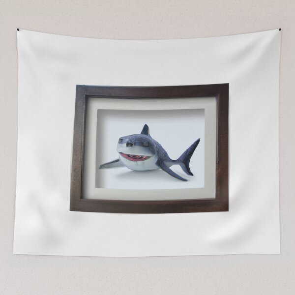 Item preview, Cute Shark Drawing designed and sold by WeHeartAnimals.