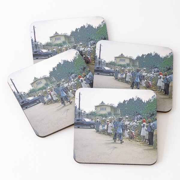Item preview, 1950s - Residential area scene from Port-au-Prince, Haiti designed and sold by thatwaslife.