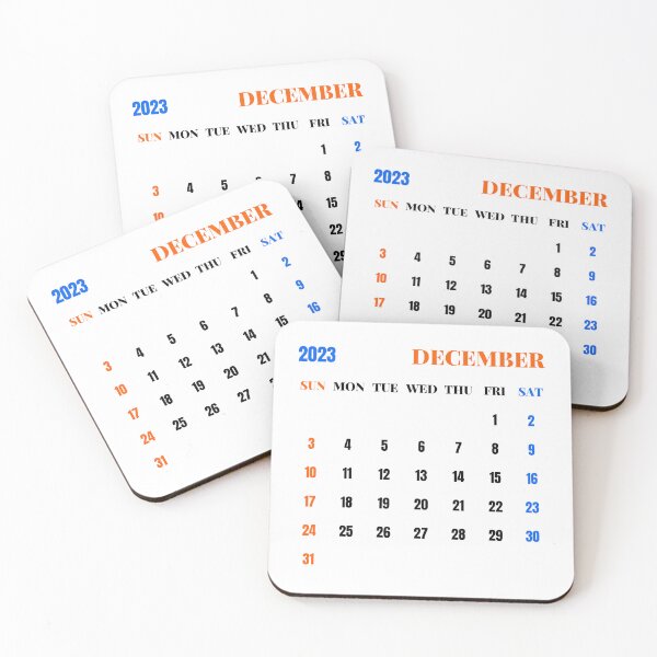 Item preview, December 2023 Calendar designed and sold by Binsagar.