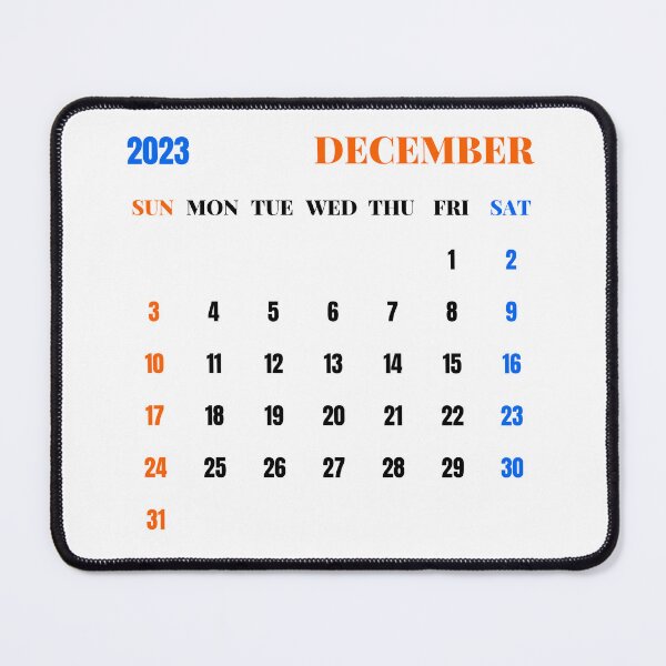 Item preview, December 2023 Calendar designed and sold by Binsagar.