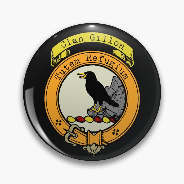Item preview, Gillon Clan Surname crest designed and sold by BagTown Clans.