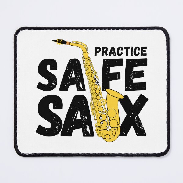 Item preview, Practice Safe Sax Saxophone Essential designed and sold by knapst.