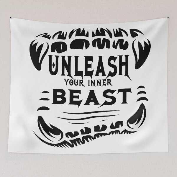 Item preview, UNLEASH YOUR INNER BEAST designed and sold by RIsCD.