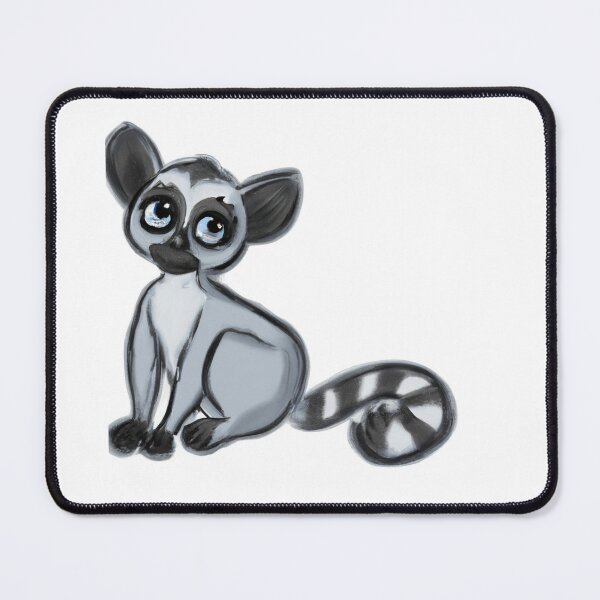 Item preview, Cute Lemur Drawing designed and sold by WeHeartAnimals.
