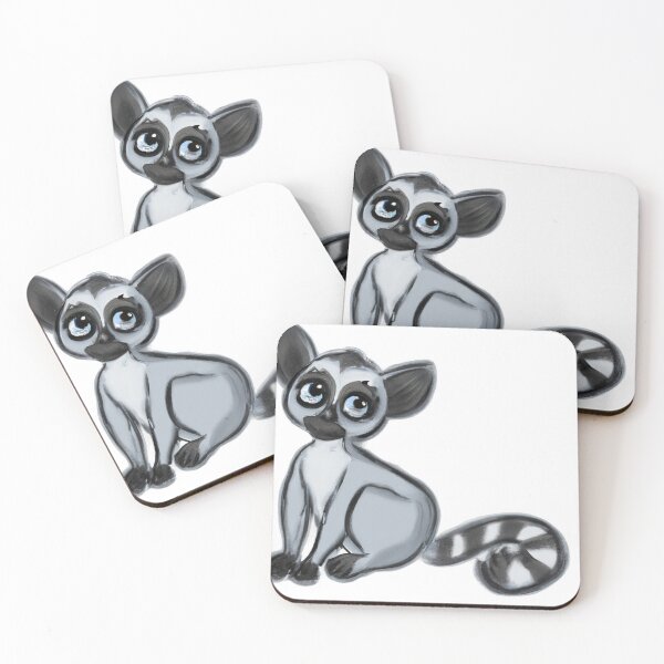 Item preview, Cute Lemur Drawing designed and sold by WeHeartAnimals.