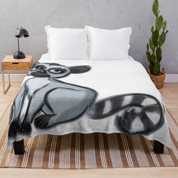 Item preview, Cute Lemur Drawing designed and sold by WeHeartAnimals.