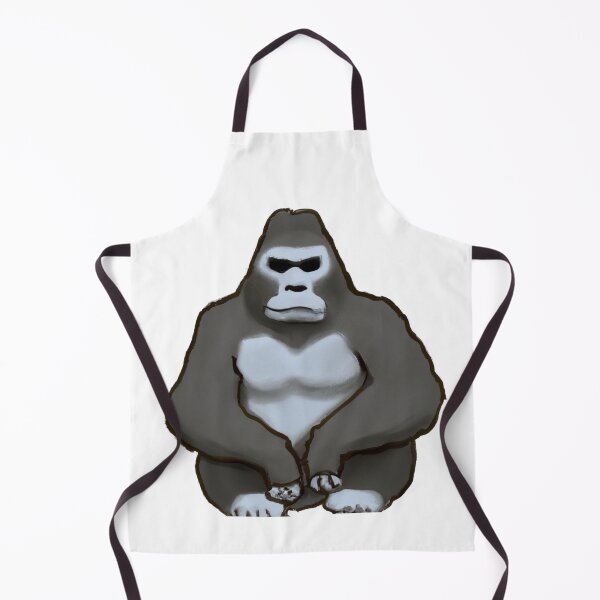 Item preview, Cute Gorilla Drawing designed and sold by WeHeartAnimals.