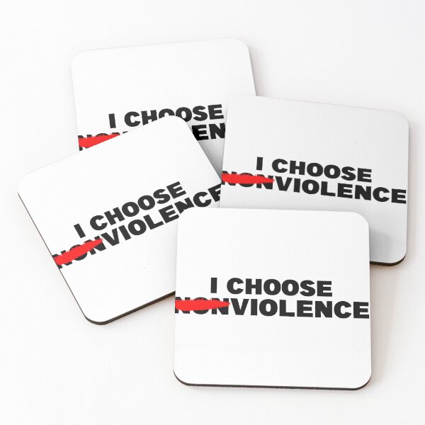 Item preview, I CHOOSE NONVIOLENCE designed and sold by CRINGEWORTHY TEES.