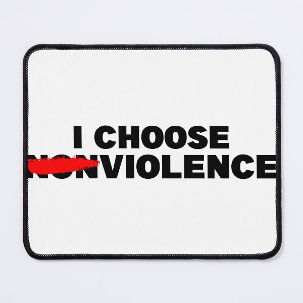 Item preview, I CHOOSE NONVIOLENCE designed and sold by CRINGEWORTHY TEES.