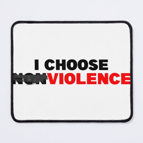 Item preview, I CHOOSE NONVIOLENCE designed and sold by CRINGEWORTHY TEES.