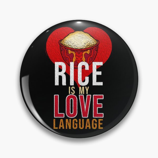 Item preview, Rice is my love language. designed and sold by IlustradoArts.