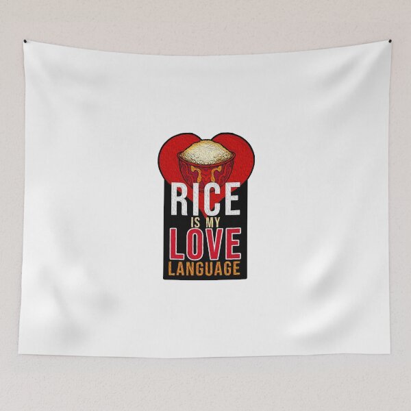 Item preview, Rice is my love language. designed and sold by IlustradoArts.